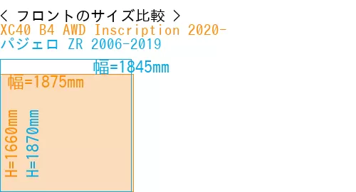 #XC40 B4 AWD Inscription 2020- + パジェロ ZR 2006-2019